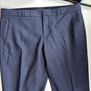 Banana Republic Dark Navy Tailored Dress Pants